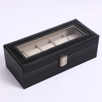 Neue Desgin 5 Uhren Leder-Uhren-Verpackungsbox mit Leder